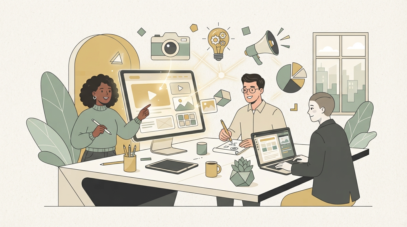 Illustration zu Werbe-Creatives erstellen