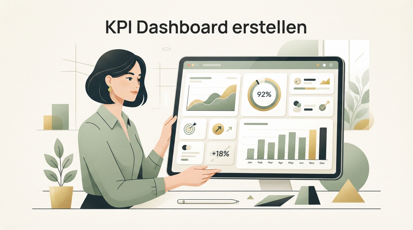 Illustration zu KPI Dashboard erstellen