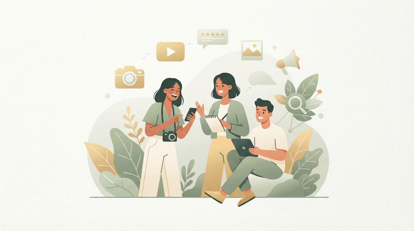 Illustration zu UGC Creator finden