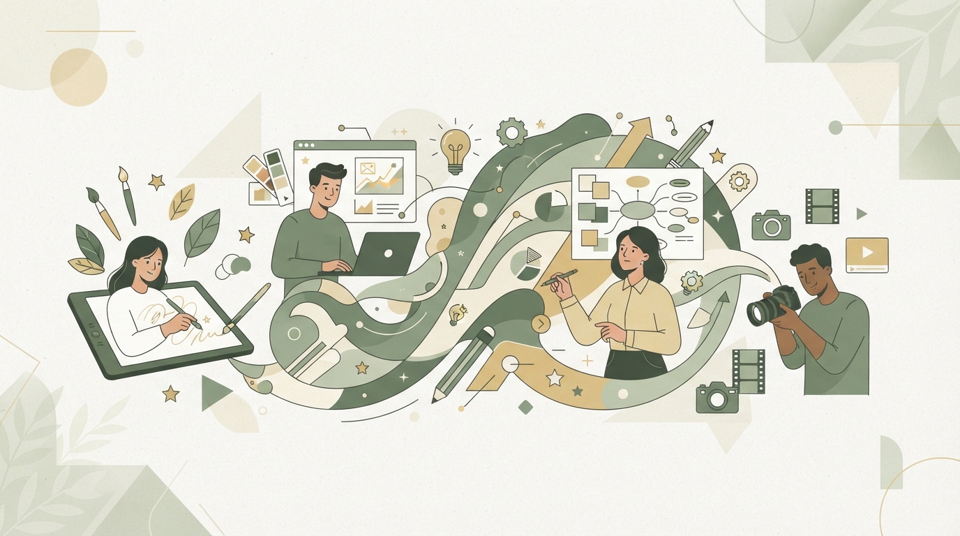 Illustration zu Wie viele Creatives brauche ich