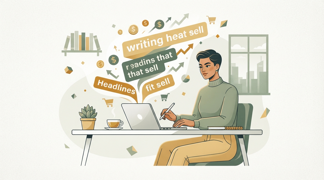 Illustration zu Headlines schreiben die verkaufen