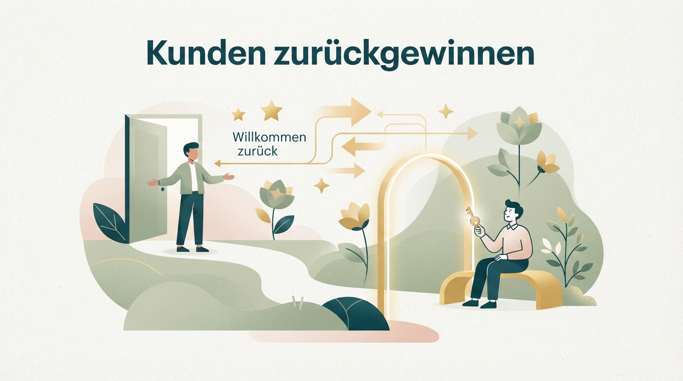 Illustration zu Kunden zurückgewinnen