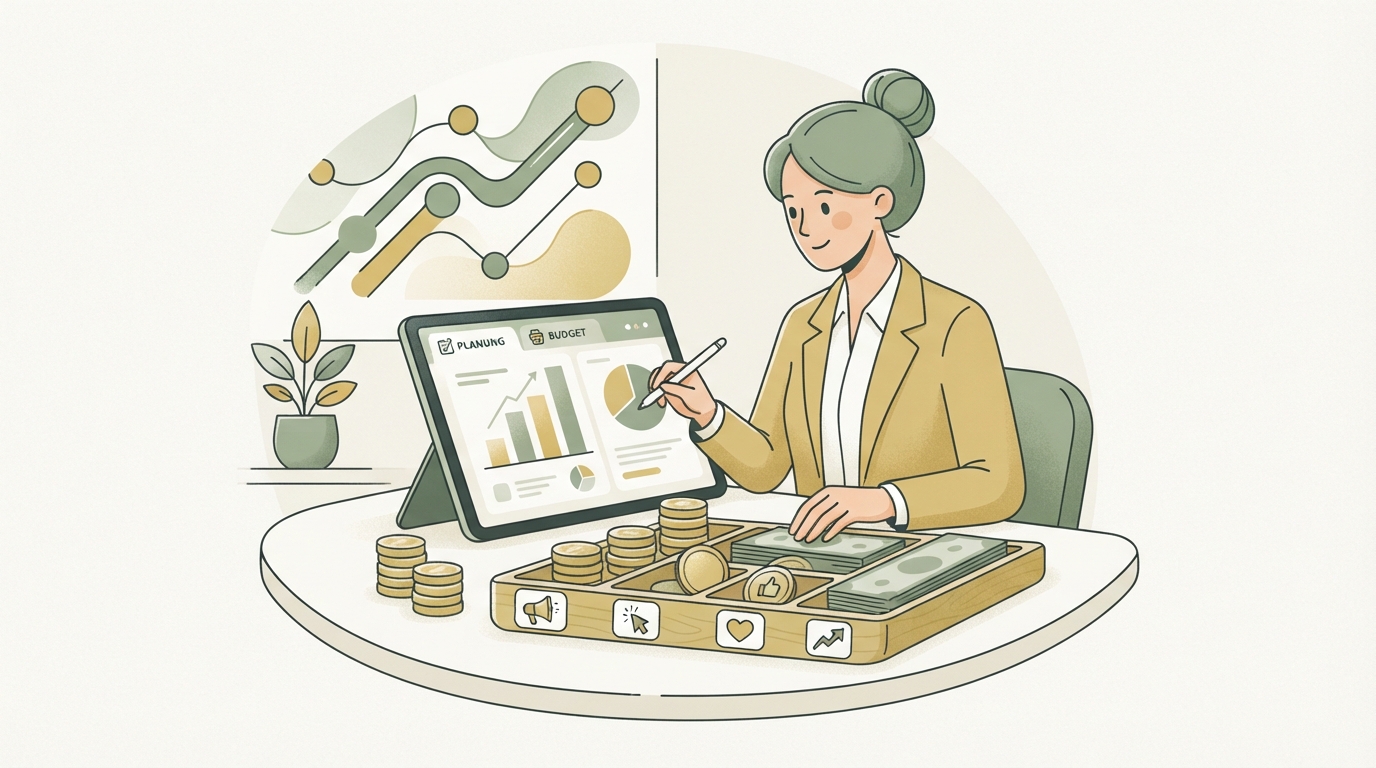 Illustration zu Werbebudget festlegen