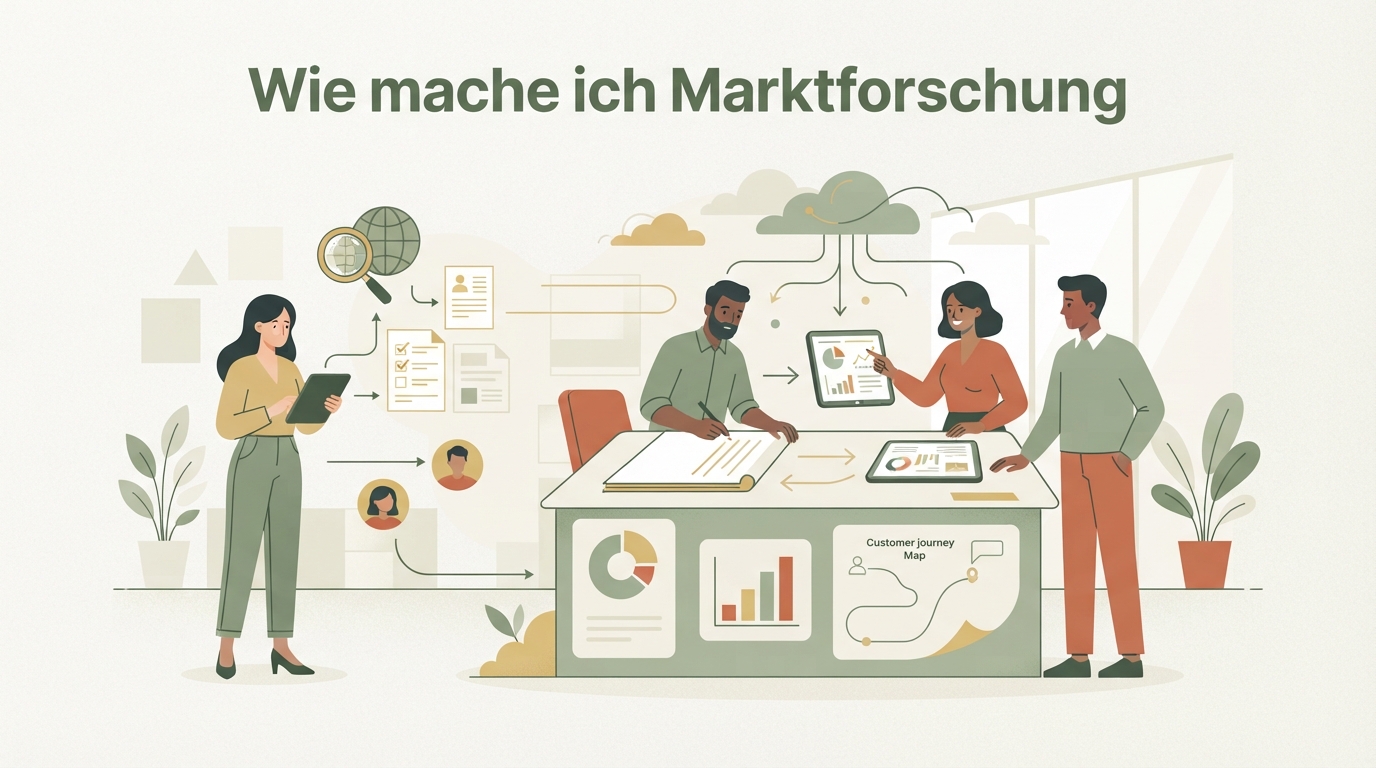 Illustration zu Wie mache ich Marktforschung