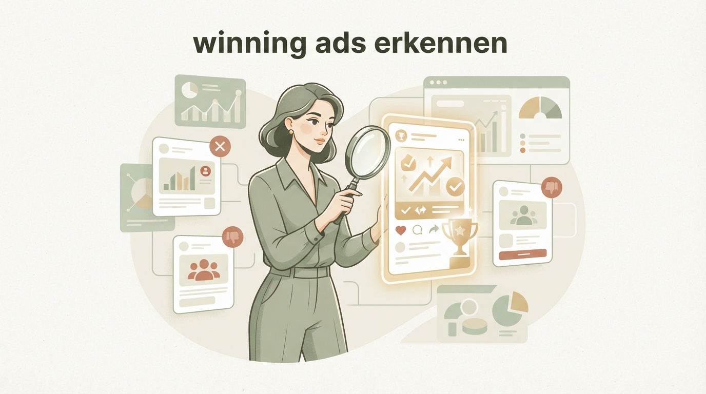 Illustration zu winning ads erkennen