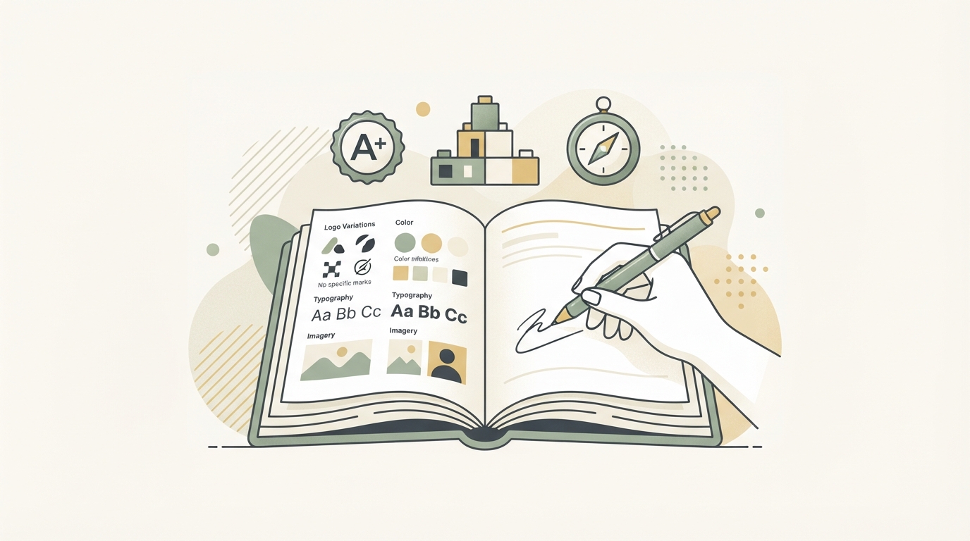 Illustration zu Brand Guidelines erstellen