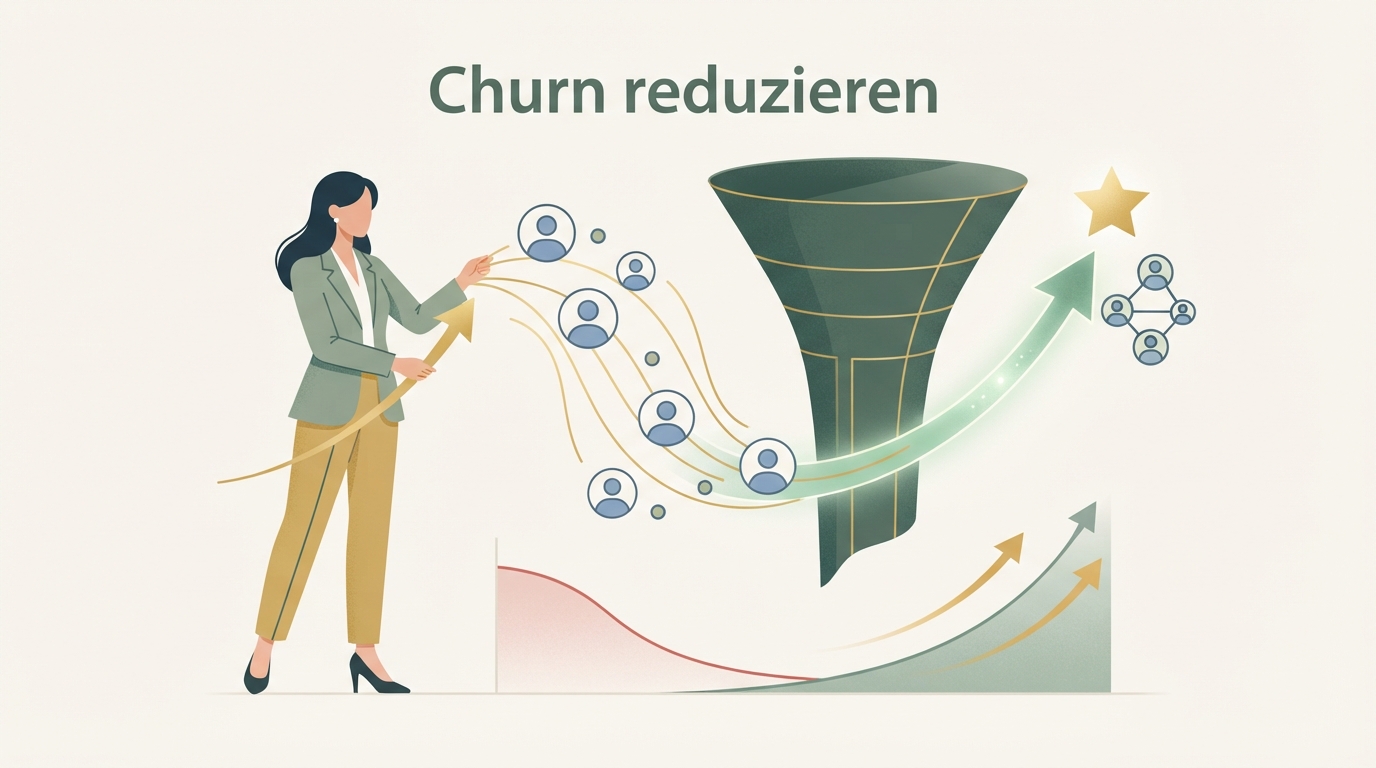 Illustration zu Churn reduzieren