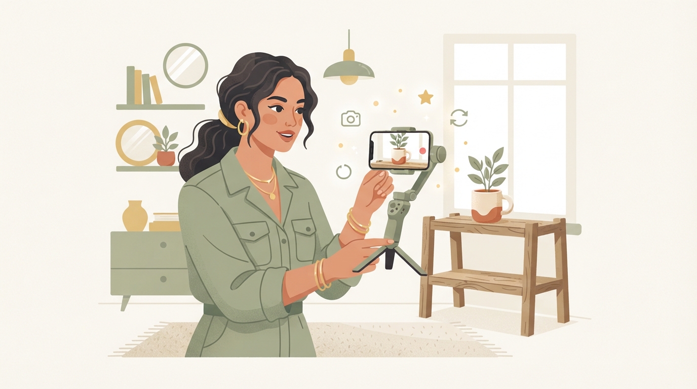 Illustration zu Produktvideo für TikTok Shop erstellen